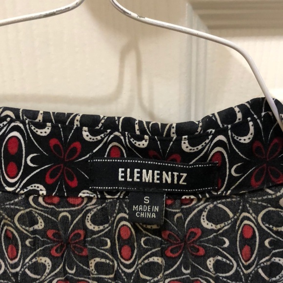 Printed work shirt ladies - Picture 3 of 4